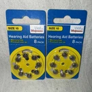 Walgreens Hearing Aid 16 Batteries Size 10 1.45 Volt New Lot Of 2 Packages. Fixed Price $13.00.