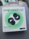 Loop Switch 2 Earplugs For Adjustable Volume Control And Instant Noise - Black. Fixed Price $26.00.