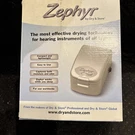 Zephyr By & Store Hearing Aid Dryer Cochlear Monitors. Fixed Price $29.00.