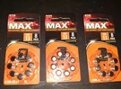 Lot Of Cvs Max Hearing Aid Batteries 24 Pack Size 13 Expires 11/27. Fixed Price $10.99.