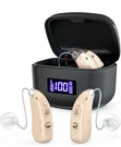 1 Pair Bte Digital Rechargeable Hearing Aid For Severe Loss. Fixed Price $25.00.