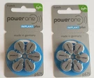 (2) 6-PACKS Power One P675 Size Implant Hearing Aid Plus Batteries PR44 5/2023. Fixed Price $10.05.