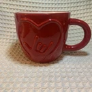 Love You Ily Hand Heart Sign Language Coffee Mug Red Cup. Fixed Price $10.00.