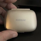 Phonak Bte Beige Hearing Aid Pair For Both Ears W/ Case & Cleaner. Fixed Price $200.00.