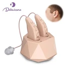 Delmicure VHP-1504 Hearing Amplifiers With Charging Dock, Binarual (beige). Fixed Price $29.95.