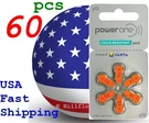 60 Pcs P13 PR48 Powerone Wireless Card 1.45V Zinc Air Hearing Aid Battery. Fixed Price $19.48.