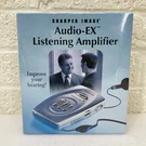 Factory Sealed Sharper Image Audio-ex Listening Amplifier GC009 Free S/h. Fixed Price $39.95.