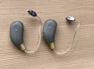 Kirkland Rexton KSHA03 Hearing Aids W/ Case - No Batteries Is Part Or Repair. Fixed Price $42.46.