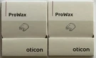 Packs Of Oticon Prowax Filters Hearing Aids. 12 Total.. Fixed Price $16.99.