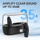 Hearing Amplifier By Eduitai, Rechargeable With Noise Canceling. Fixed Price $65.00.