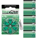 Hearclear Size 675P Hearing Aid Batteries Green Tab (300 Pack) + Battery Holder. Fixed Price $104.49.