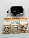 Resound 15514200 Hearing Aid Case Silver & Black With 20X Batteries. Fixed Price $24.99.