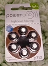 Power One P312 Hearing Aid 6 Batteries Exp Date 11/22 & Sealed Packs. Fixed Price $9.00.