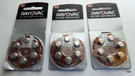 Qty Rayovac Hearing Aid Batteries Ea. 312AE-6ZM. Fixed Price $15.00.