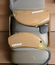 Phonak Microeleva 100 Daz Beige Behind The (bte) Hearing Aid Pair. Fixed Price $169.99.