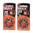 Cvs Max Hearing Aid Batterys' Size 13 8-PACK, Lot Of Packs, Good Til 2027. Fixed Price $12.95.