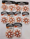 New Sealed Lot Of 10 Rayovac Size 13 Hearing Aid Batteries Ct Each Pack (80). Fixed Price $43.99.