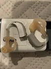 Oticon Acto Pro Hearing Aids Right/left Set. W/case. Fixed Price $249.99.