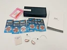 Nuear Sds Ii Premier Wireless Hearing Aids - Right & Left Ric W/ Case, Tested. Fixed Price $125.00.