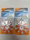 Packs Powermax Size 13 Hearing Aid Batteries Orange 16 Count - Exp 10/2023. Fixed Price $7.19.