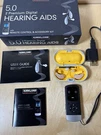 Kirkland Signature 5.0 Premium Digital Hearing Aids Left & Right W Remote. Fixed Price $95.00.