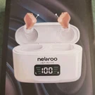 Nebroo Infinity Cic Hearing Aid Rechargeable Beige White Both Ears Charging Case. Fixed Price $75.00.