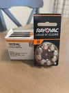 Rayovac Loud N' Clear 13LC-8A Hearing Aid Batteries Size Qty 64 Exp 12/2025. Fixed Price $19.99.