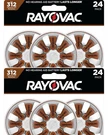 Packs Rayovac 312 Hearing Aid Battery 32 New Sealed Package. Fixed Price $29.99.