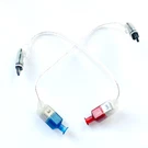 Used, Pair Of Oticon Speaker Units For Intent Hearing Aids, C4 - Size 3, 85DB. Fixed Price $37.99.
