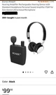 Iroger Rechargeable Hearing Amplifier W/ Headphones Aid. Fixed Price $65.00.