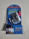 Listen Up Personal Sound Amplifier With Ear Buds As Seen Tv Factory Sealed. Fixed Price $18.99.