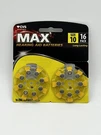 Cvs Max Hearing Aid Batteries Size 10 Pack Of 16 Expires 4/2026-8/2027. Fixed Price $5.00.