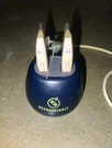 Earcentric EX2 Hearing Aids - Beige Color With Charging Station. Fixed Price $49.99.