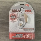 Msa 30X Rechargeable Sound Amplifier Hearing Aid Bte With 6 Buds. Fixed Price $22.22.