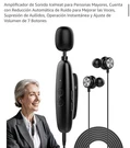 Iceheat Digital Hearing Amplifier Noise Canceling 7 Settings Bte Black Both Ears. Fixed Price $20.00.