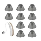 Silicone Hearing Aid Domes - 10 Pcs Universal Fit Replacement Tips. Fixed Price $16.00.
