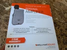 Williams Sound Pocketalker Ultra Personal Amplifier Pkt D1 Eh. Fixed Price $69.95.
