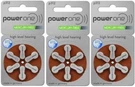 Power One Size 312 Hearing Aid Batteries, Packs (total Of 120 Batteries). Fixed Price $29.99.