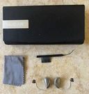 Nuear Sds Premier Wireless Hearing Aids - Right & Left Ric W/ Case Free Ship. Fixed Price $114.99.
