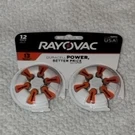 Rayovac 12 Pack-size 13 Hearing Aid Batteries. Expires 09/2027 Fast Shipping (u). Fixed Price $22.02.