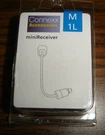 M1 New Mini Receiver-left Twist Version 1-SIEMENS-KIRKLAND-REXTON-MIRACLE Ear. Fixed Price $19.00.