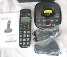 Clearsounds A700 Amplified Cordless Black Phone Answering Machine New Open Box. Fixed Price $36.89.