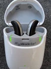 Miracle Meenergy 3 Xp Black/silver Hearing Aid/charge Case/tv Streamer. Fixed Price $885.00.