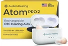 Audien Atom Pro 2 Ite Rechargeable Otc Hearing Aid Certified Refurbished. Fixed Price $35.00.