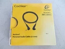 Cochlear Nucleus Personal Audio Cable (3.5 Mm) Ref #Z327111. Fixed Price $39.99.