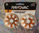 Rayovac 15 Hearing Aid Battery Size 13 New Open Package Exp 06/23. Fixed Price $15.00.