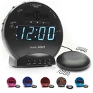 Dual Alarm Clock With Bed Shaker For Heavy Sleepers, Battery Backup, Vibrating. Fixed Price $57.64.