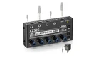 Lzsig 4-CHANNEL Headphone Amplifier Stereo Audio Splitter 1/4" & 1/8" Trs DC12V. Fixed Price $39.99.