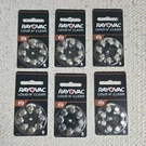 Qty 6 Packs Rayovac Hearing Aid Batteries Size 312 Loud Clear Of 8. Fixed Price $19.87.