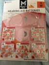 Members Mark 48 Pack Hearing Aids Batteries Mercury 1.45V Z-air Expiration 2028. Fixed Price $10.00.
